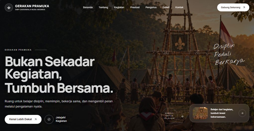 Preview asli Scout Editorial